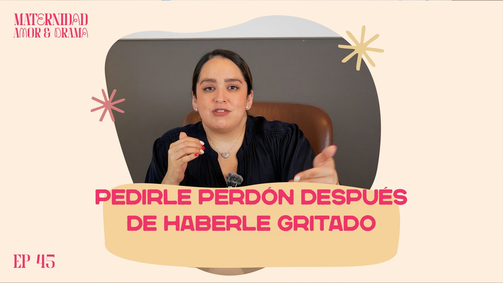 Pedirle perdón después de haberle gritado